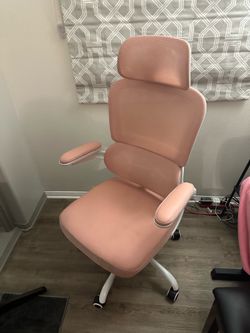 Ergonomic Office Chair - Pink