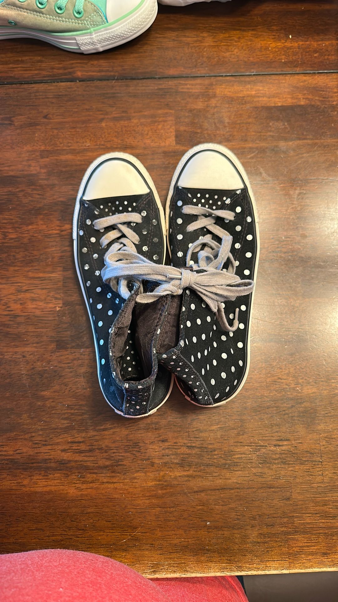 Converse “Chuck Taylor” High top Tennis shoes