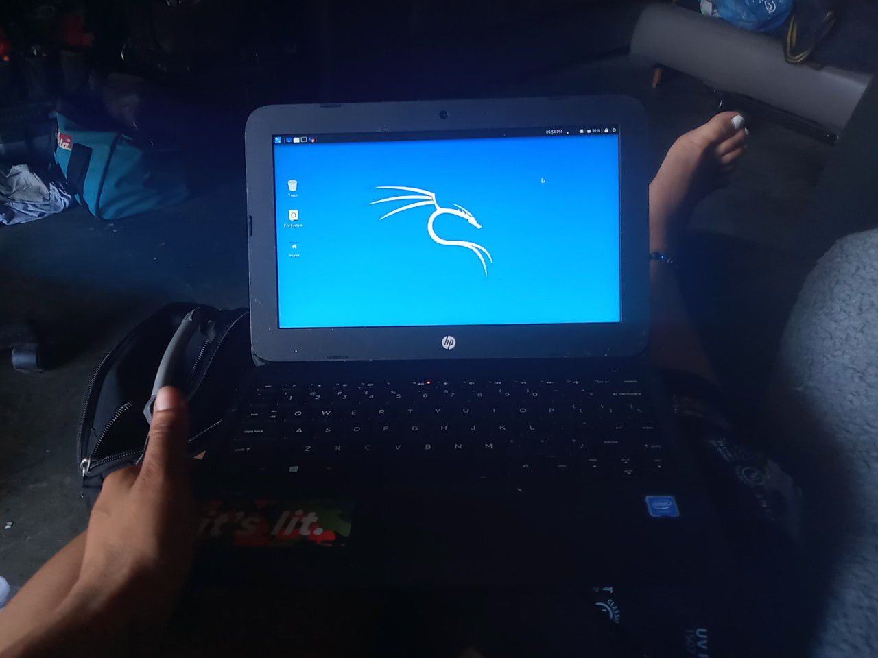Notebook hp operating kali linux