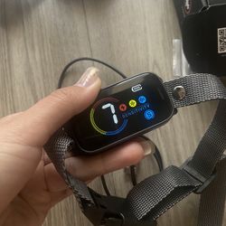 Bark Collar for Large Medium Dogs Ultrasonic Dog Bark Collar Deterrent Device with Adjustable Training Mode and 7 Sensitivity (Black)