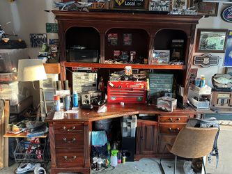 Large Office Desk 2 Piece