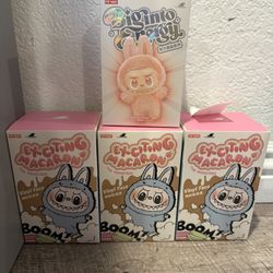 macaron, big into energy labubu
