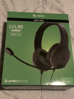 PDP Gaming Xbox One LVL40 Wired Stereo Gaming Headset