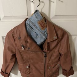 Faux Leather Urban Republic & Levi Shorts