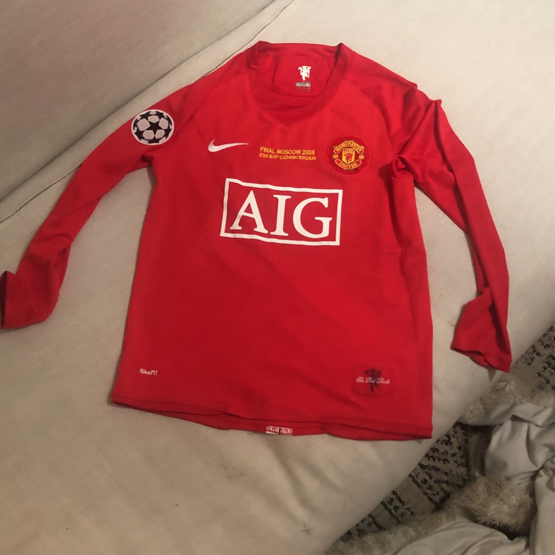 2008 Ronaldo Man United Jersey