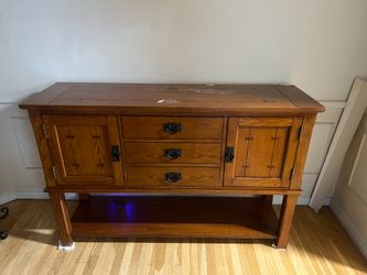 Wood Credenza