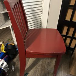 Child’s Red Chair 