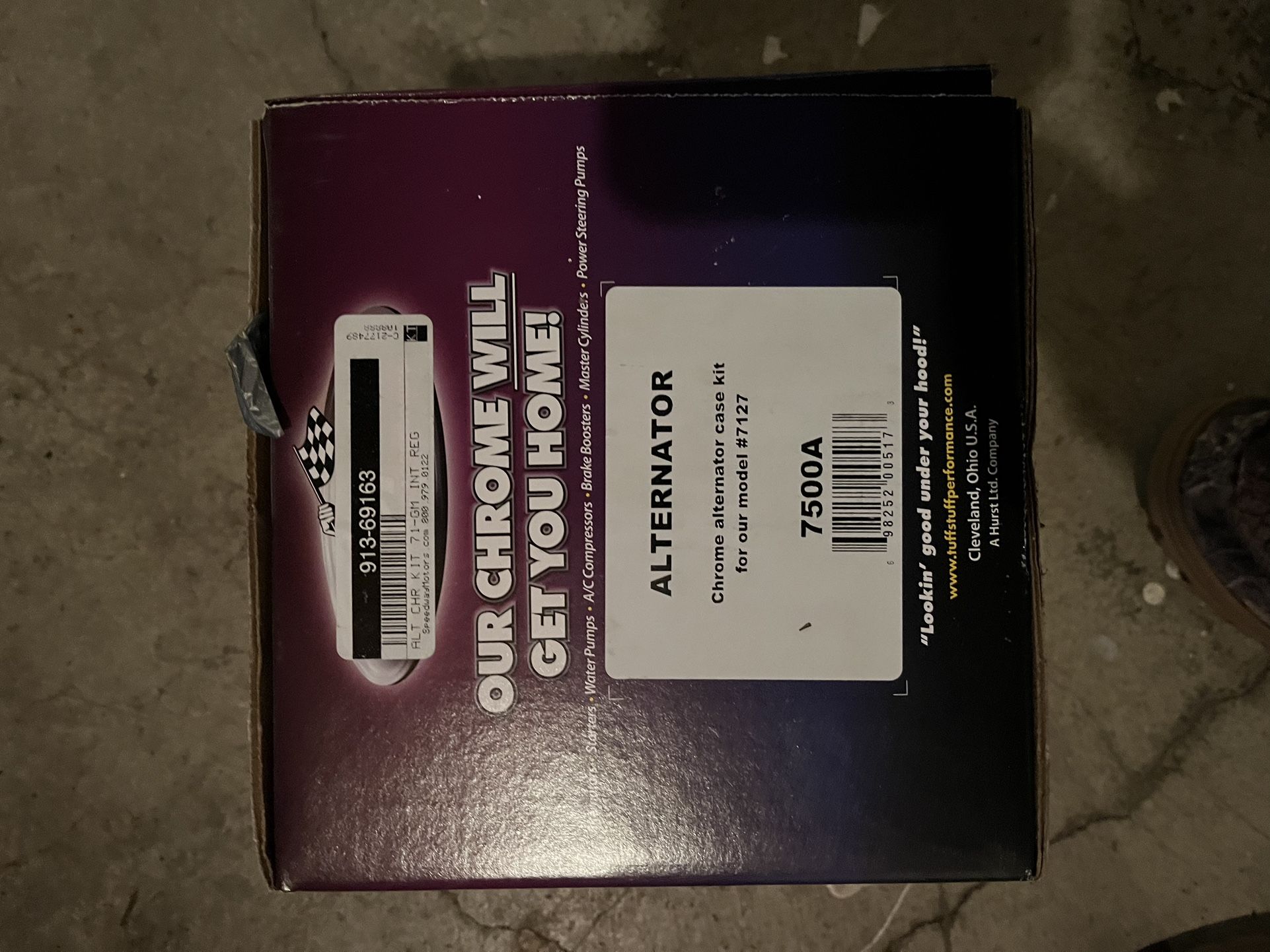 Chrome Alternator Cover