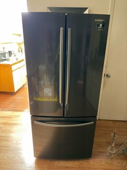 Samsung refrigerator model RF220NCTASG