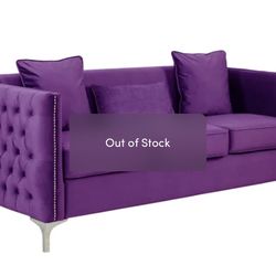 1 Purple Sofa