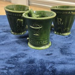 Antique glass Mugs