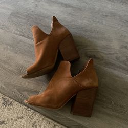 Women Steve Madden Brown Booties - 6