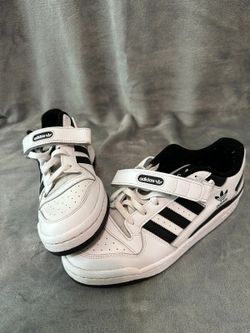 Adidas Forum Low Men’s 11 White Black Sneakers Strap Shoes FY7757