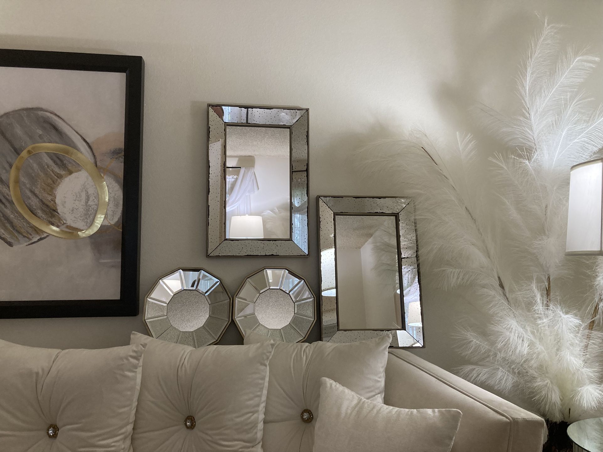 4 Piece Mirror Set Or Individual
