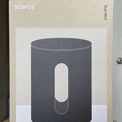 Sonos Subwoofer Mini (Black) Brand New Sealed Warranty Included 