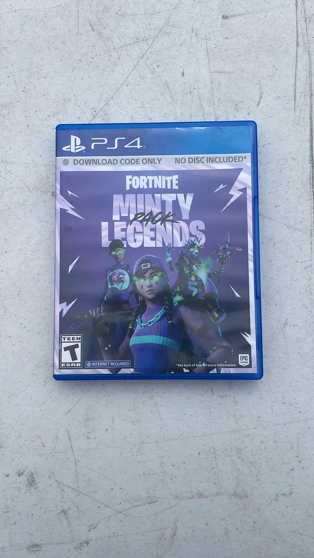 No Disc No Download Code Box Only