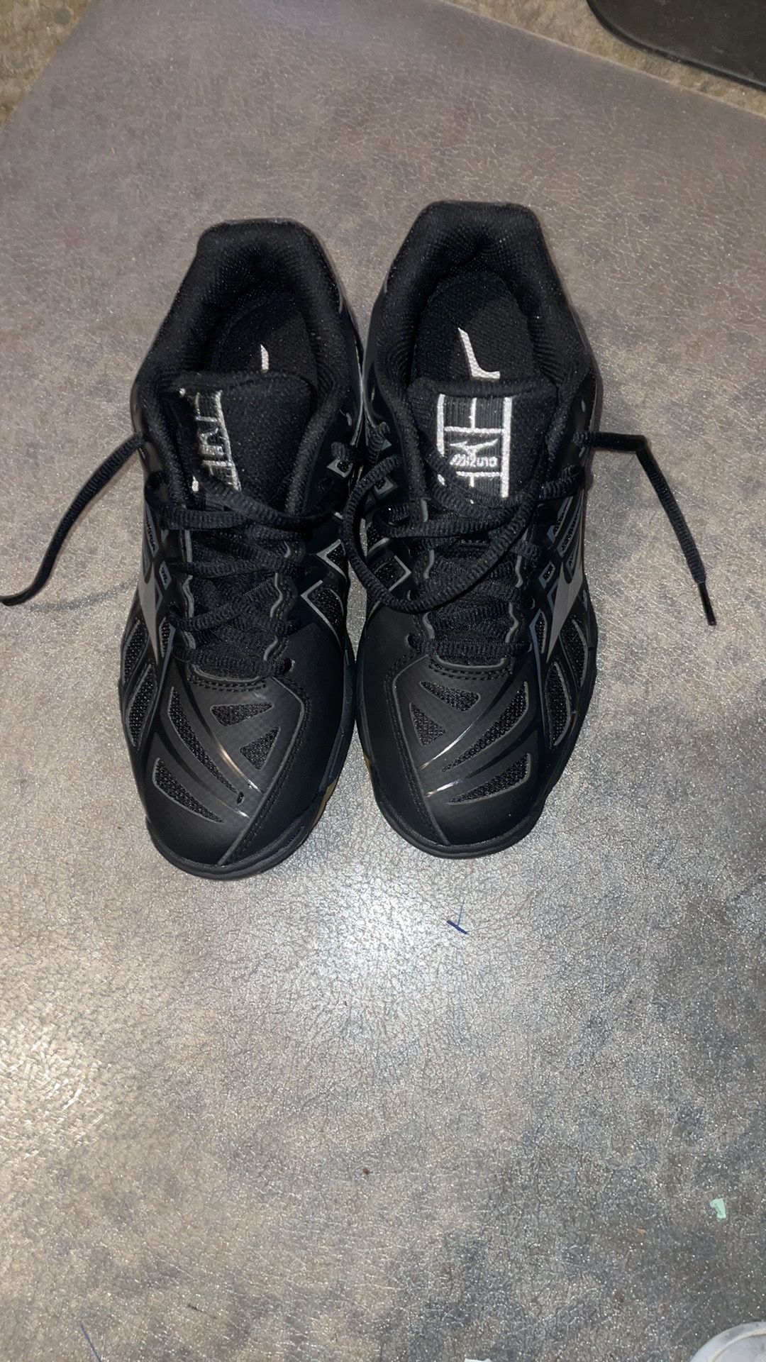 Mizuno Wave Bolt 6 Women Volleyball Shoes Black 6.5 Athletic Trainers Sneaker