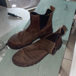 $20 Steel Toe Work Boots Size 13 Condition Worn Twice