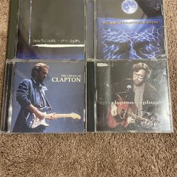 Eric Clapton - 4 pack - CD lot