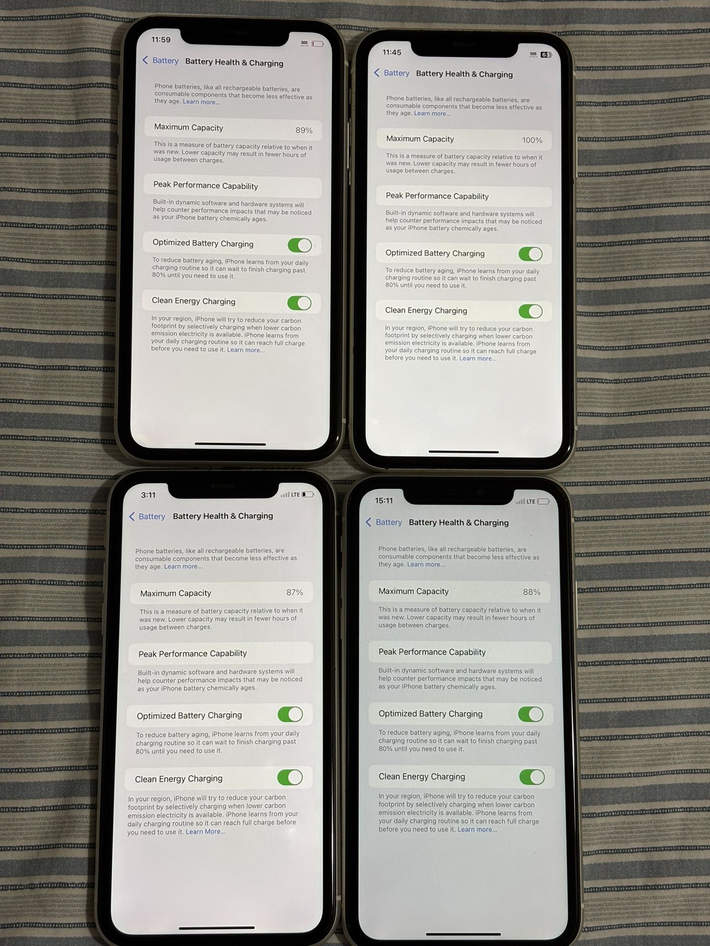 IPHONE 11 FACTORY UNLOCKED 64GB, 128GB