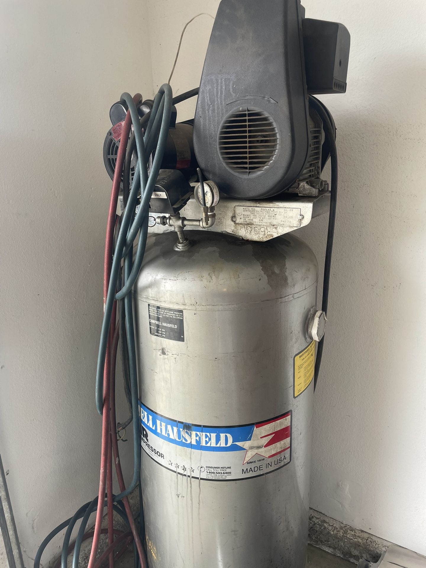Campbell Air Compressor 