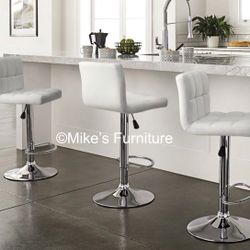  New Adjustable Bar Stools, barstools, barstool, bar stool, Sillas, chair, chairs, cadeiras (5 Colors: Black, White, Gray, Red, brown) 
