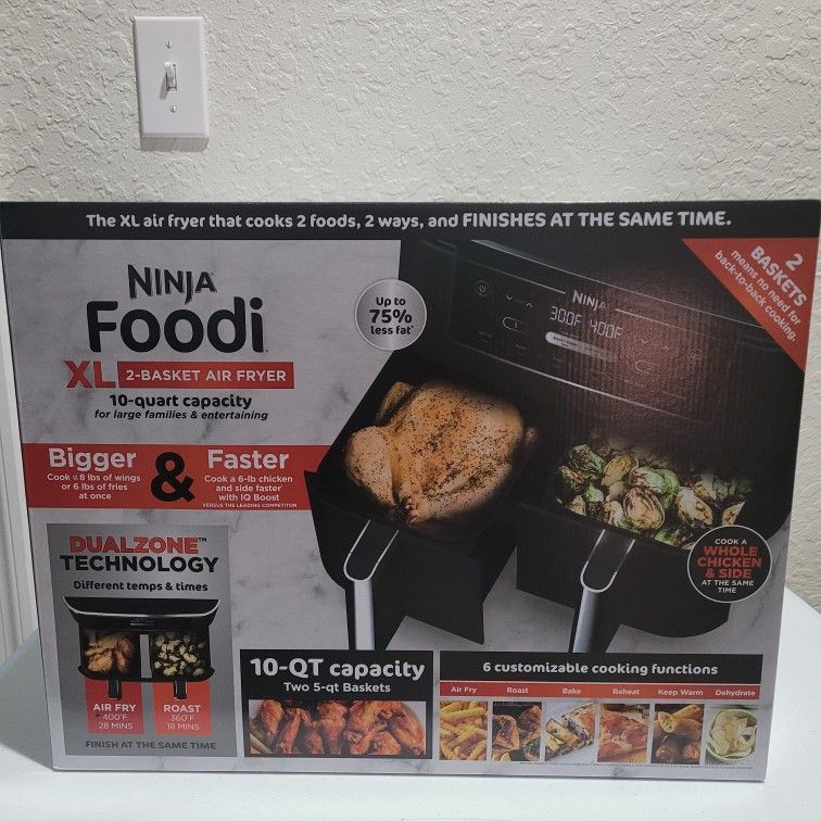 Ninja Foodi XL 6 in 1 Smart 10 Qt Air Fryer