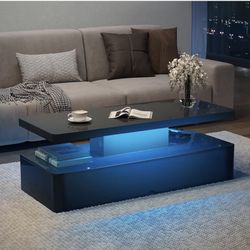 light up coffe table 