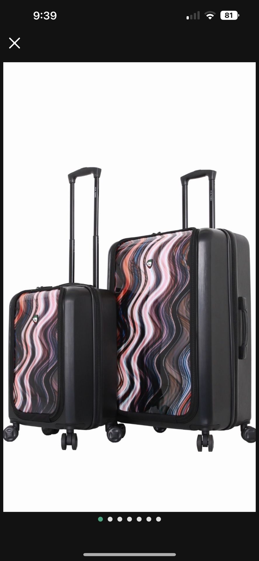 Luggage Mia Toro 2 Piece Set 28&20 Inch With TSA Locked Brand New In Box