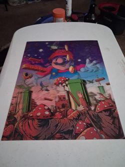 Super Mario Fan Art Print