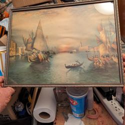 Print "Oriental Traders" Signed By Richard Dey De Ribcowsky 