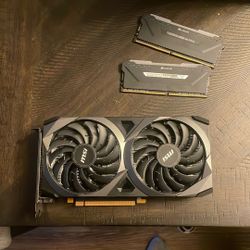 Corsair 16gb Ddr4 Ram Sticks and Nivida 3060