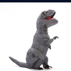 dinosaur Inflatable Costume Black Trex T Rex Kids