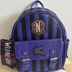 Wednesday - Nevermore Academy mini backpack