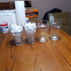 White Castle Coca Cola Glasses 