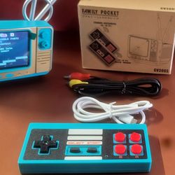 Sistema de juegos retro con TV y 300 juegos 