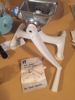 Meat grinder. Never used