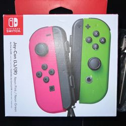 Nintendo Joy-Con (L/R) - Neon Pink / Neon Green