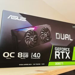 Nvidia 3060ti ASUS DUAL GPU