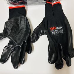 All Purpose Heavy Duty Work Gloves In Large (10 Pairs)