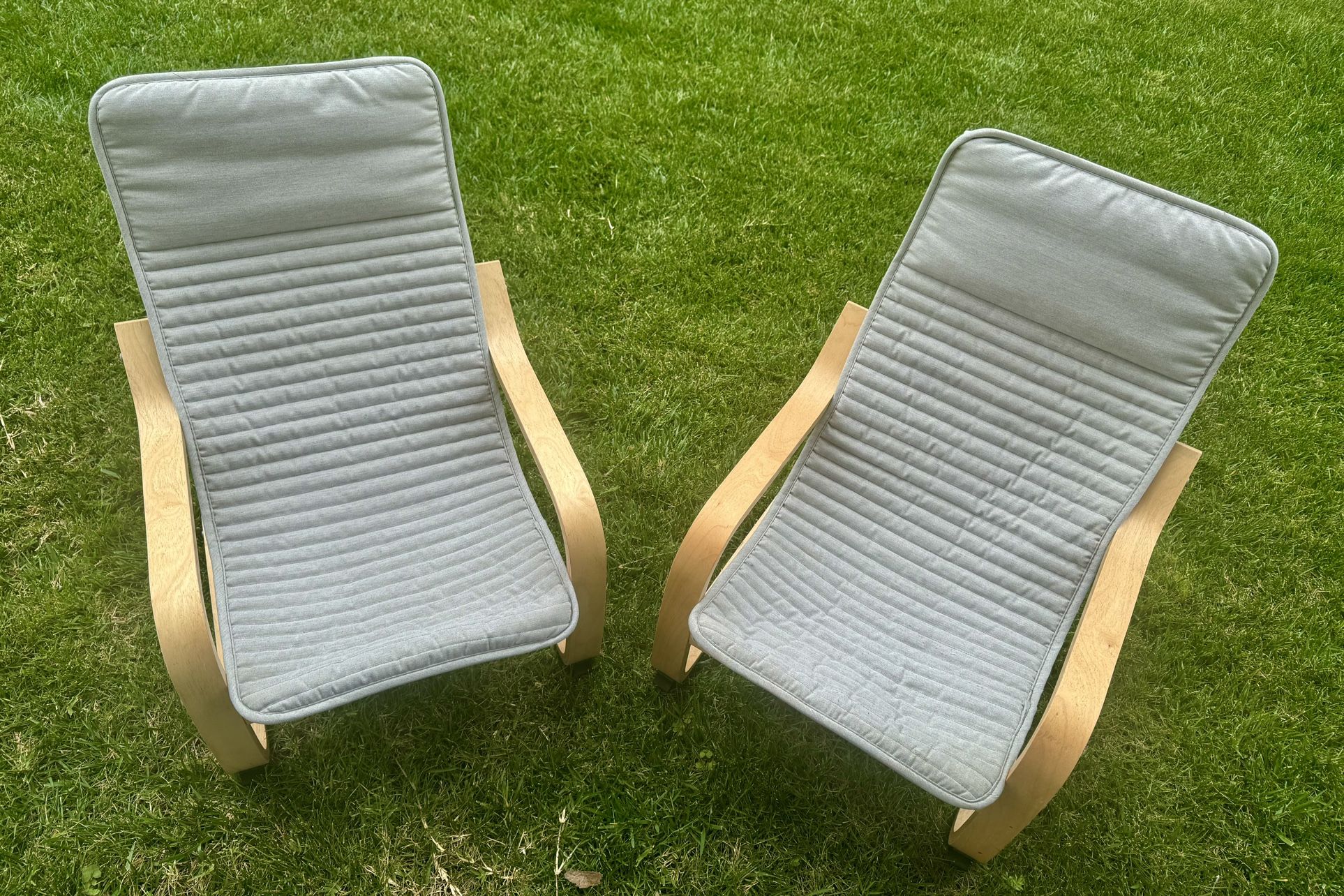 2pc-IKEA Kids Poang Chairs