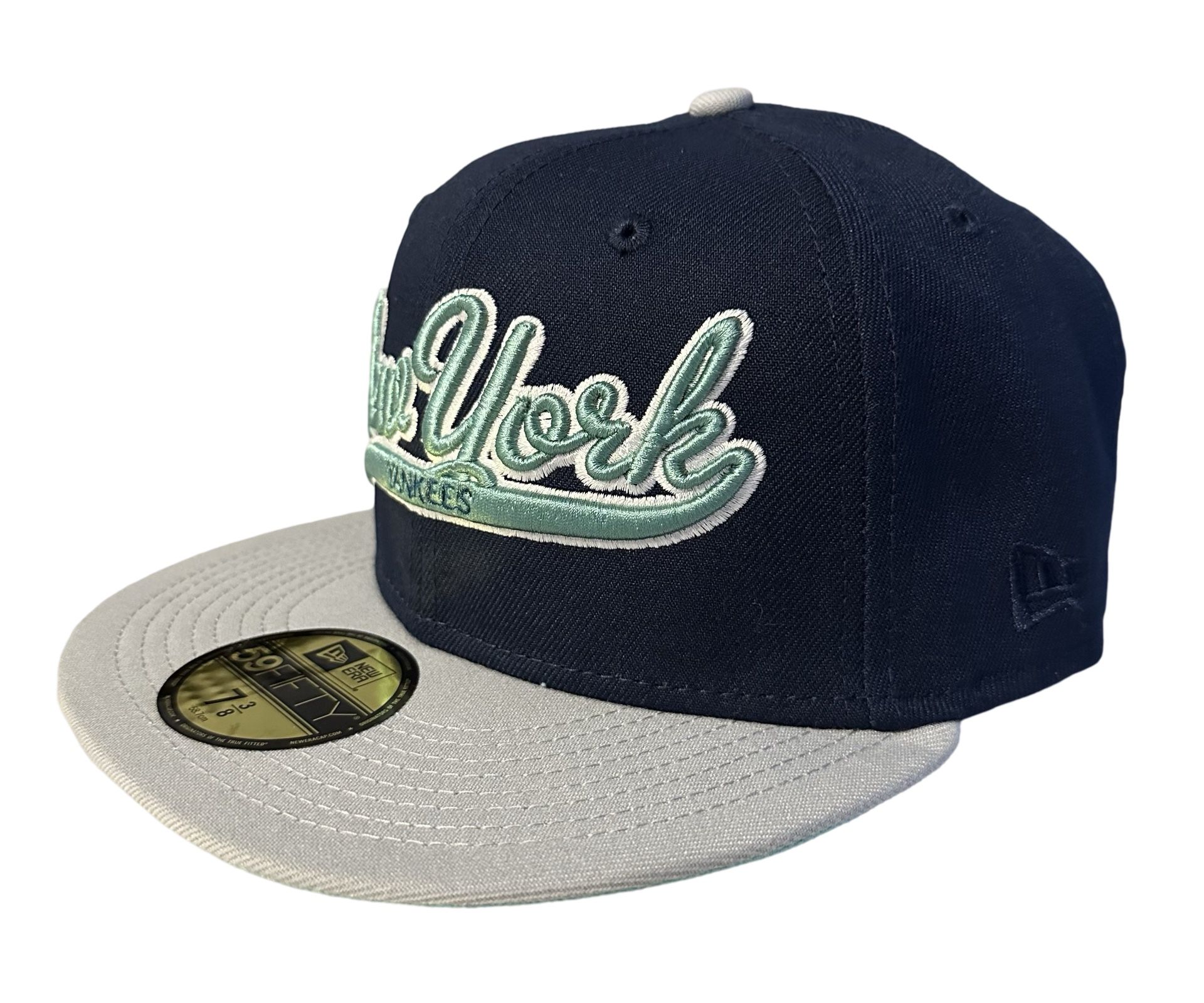 York Yankees OCEAN STORM NEW ERA 59FIFTY Fitted Cap - Sz. 7 3/8