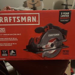Brand New In Box (Never Opened) V20 20-volt Max 6-1/2-in Cordless Compact Saw Circular Saw