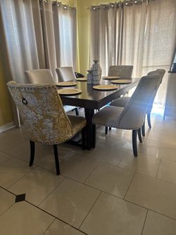 Dinning table  6 chairs $350