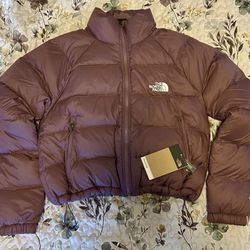 Women’s The North Face Down Puffer Jacket Size M Pink
