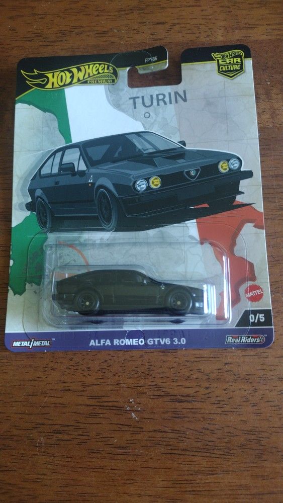 Hot Wheels Alfa Romeo Gtv6 3.0 Chase