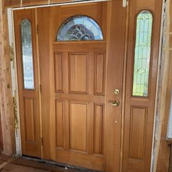 Solid Wood Entry Door 6ft
