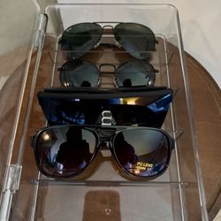Sunglasses/Clear Case