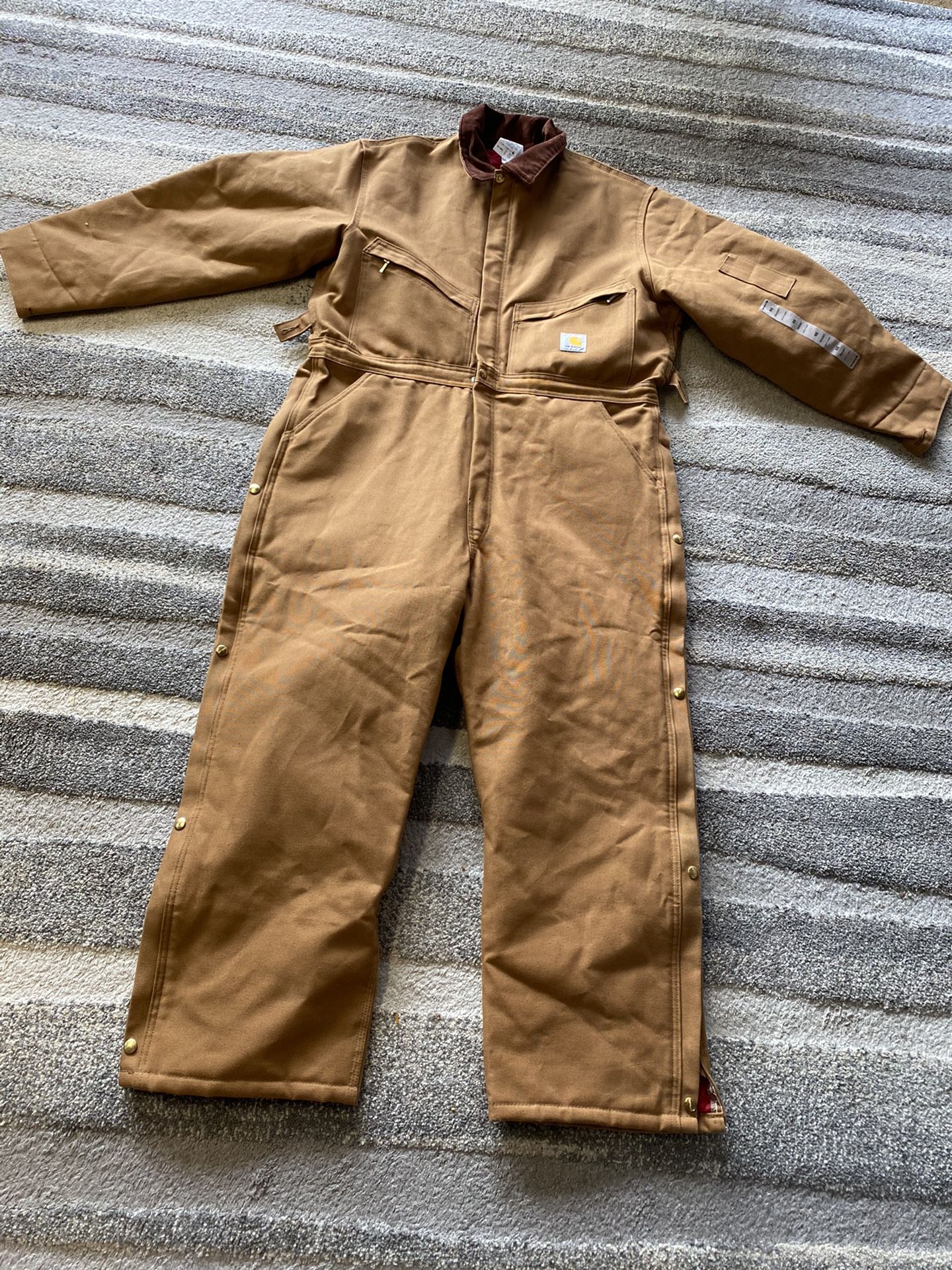 Carhartt X01 - Duck Coverall - Quilt Lined size 46 short