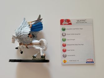 Marvel HeroClix Valkyrie #055 - The Hammer of Thor (2009) Set - Includes Card!